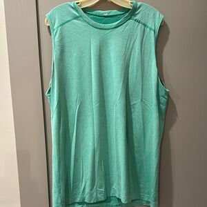 Lululemon Athletica Green Sleeveless Muscle Tee